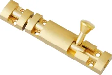 Brass tower bolt
